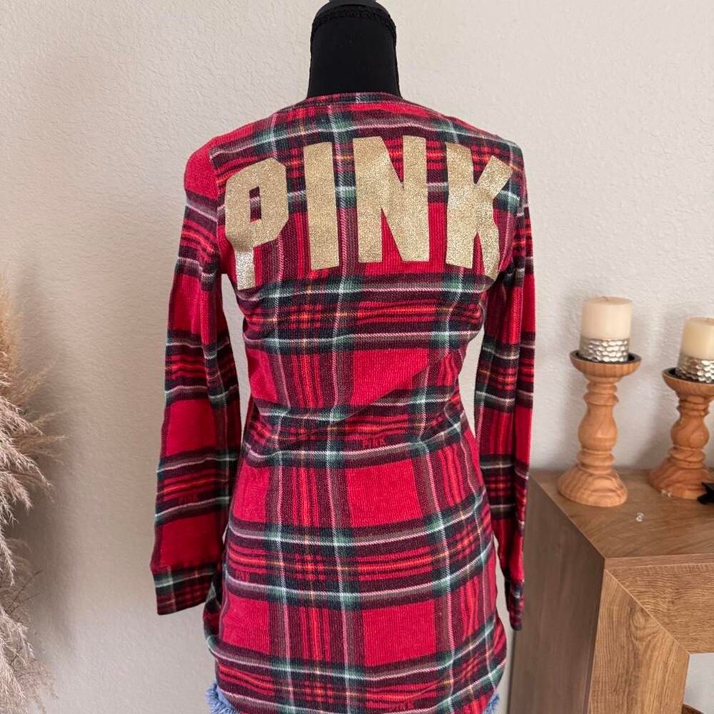 Pink victorias secret long sleeve thermal